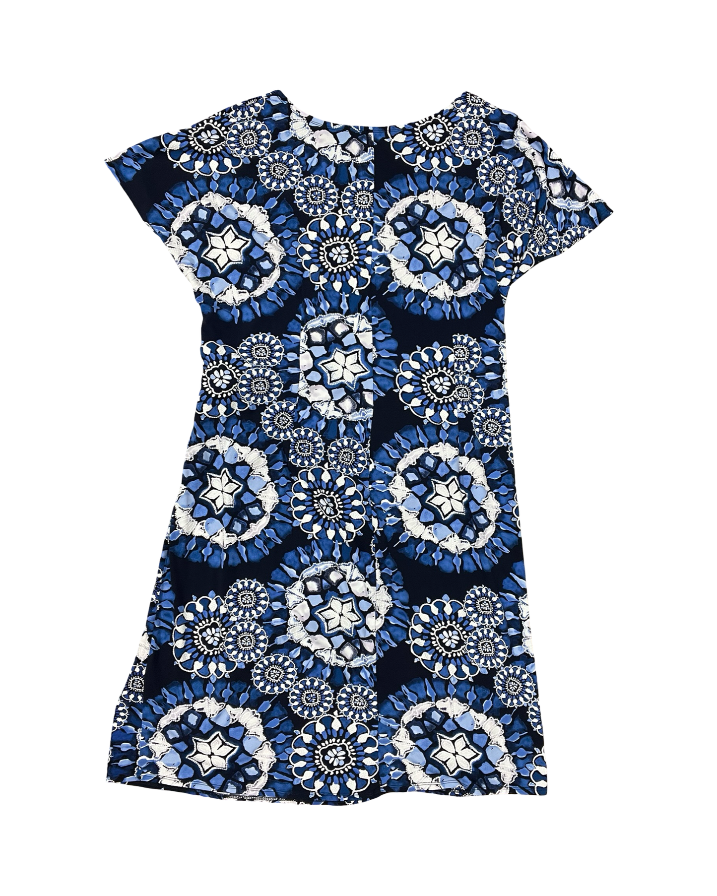 Dress Work By Robbie Bee In Blue, Size:Xl