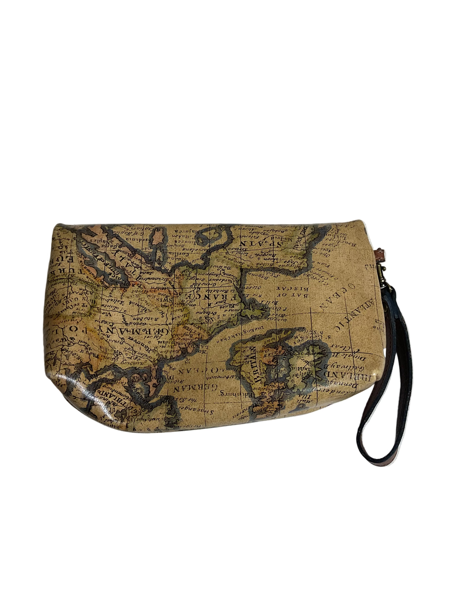 Wristlet Designer By Patricia Nash In Brown & Tan, Size:Medium