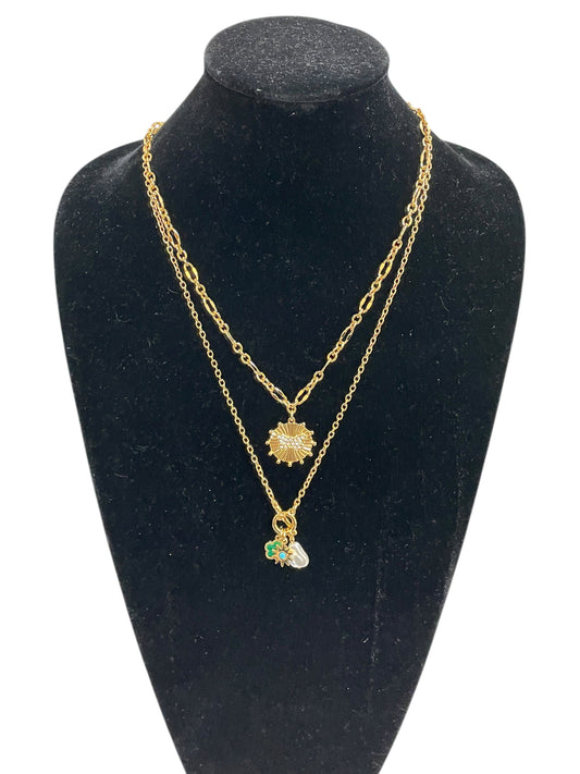 Necklace Layered By Talbots In Gold