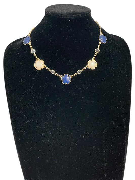 Necklace Statement By Talbots In Gold