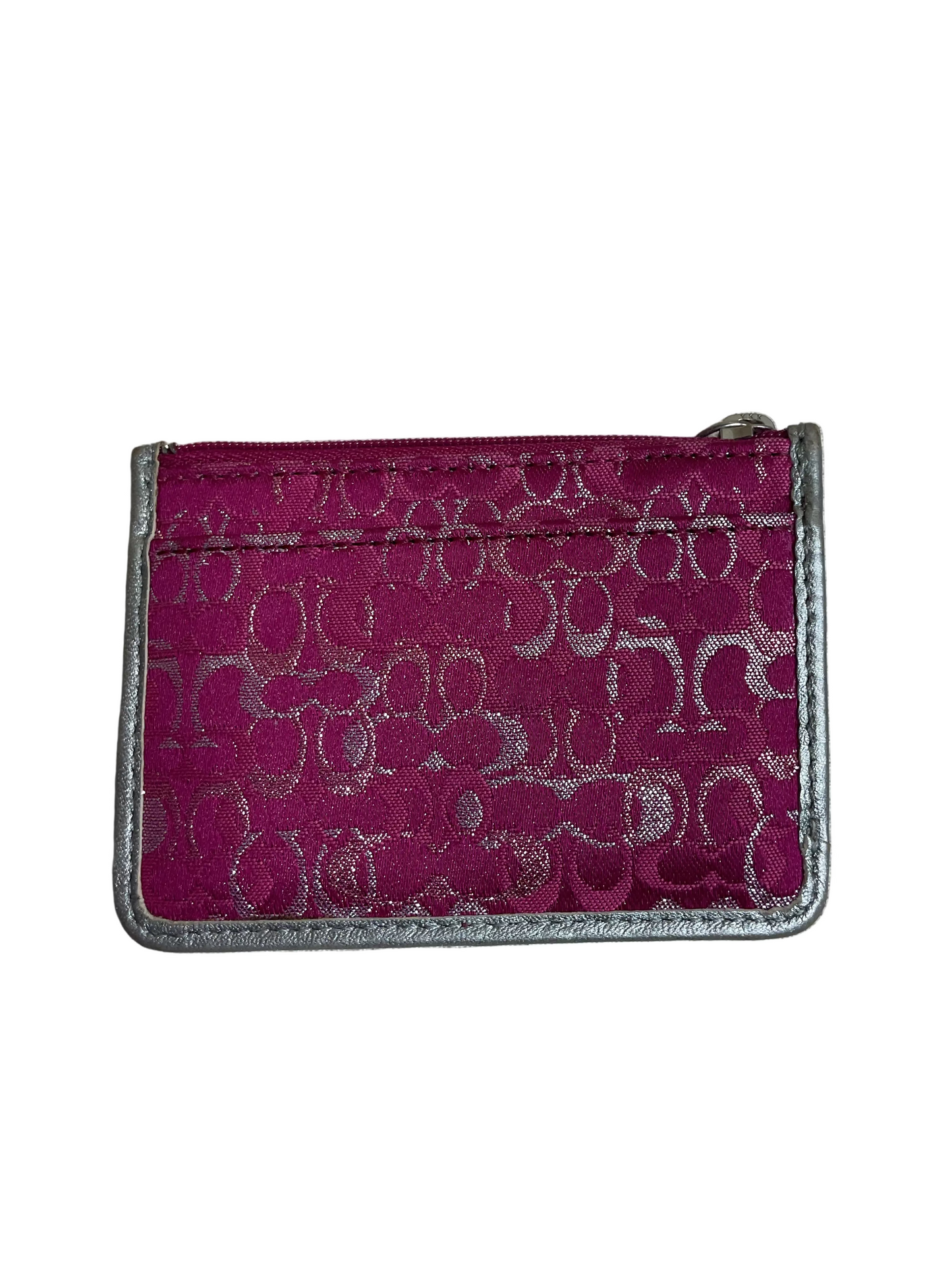 Wallet Designer By Coach In Pink, Size:Small