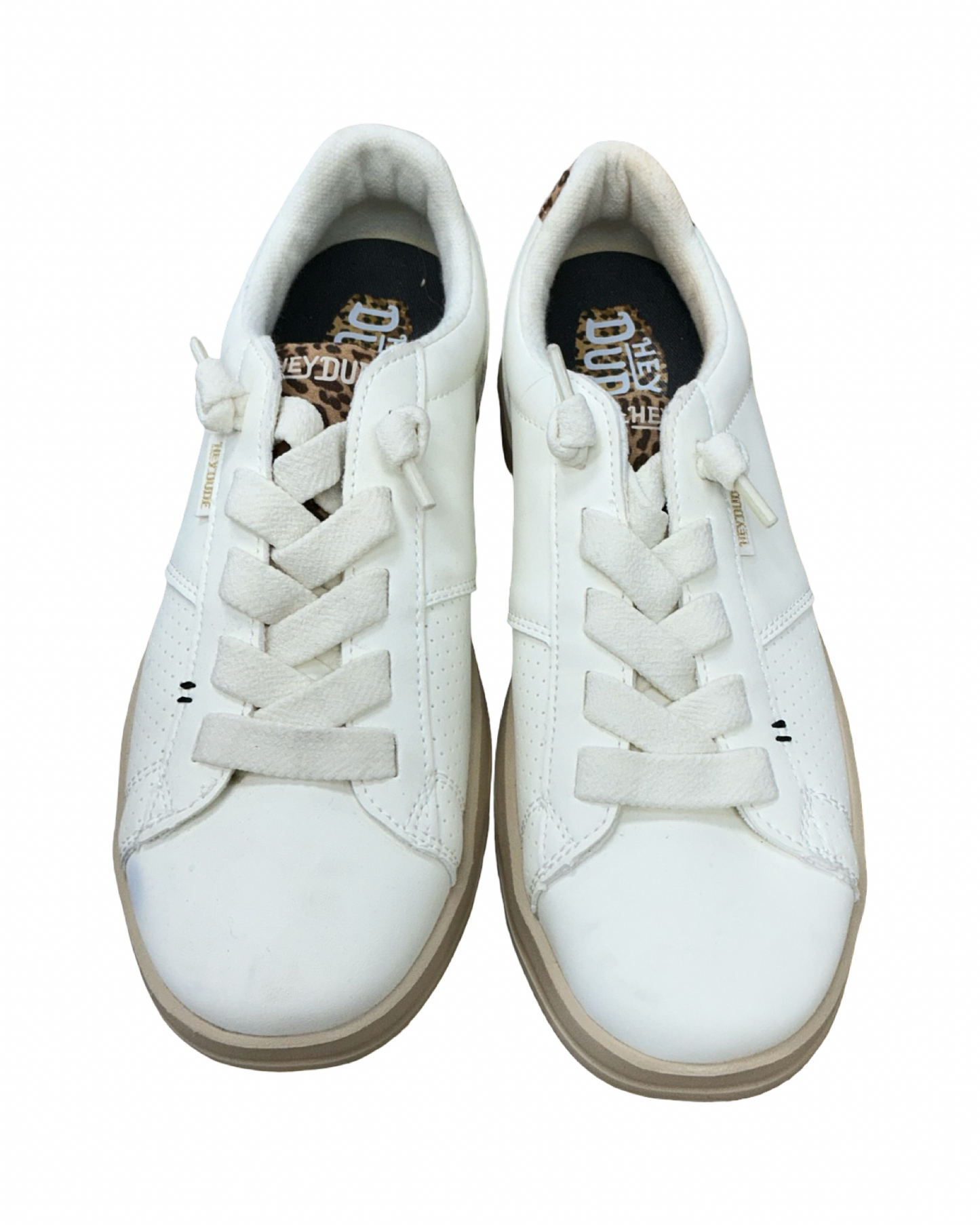 Shoes Sneakers By Hey Dude In Tan, Size:11