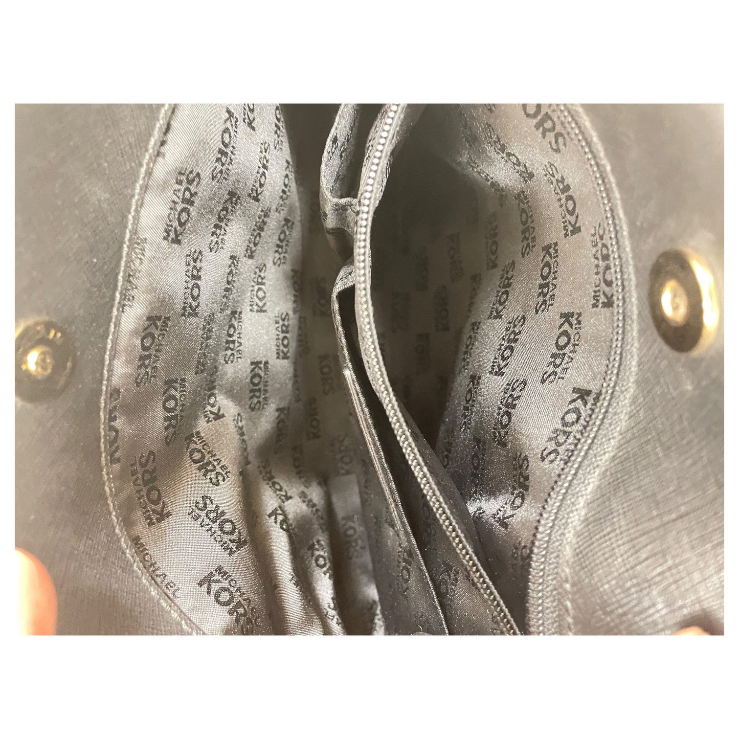 Handbag Designer By Michael Kors In Black, Size:Large