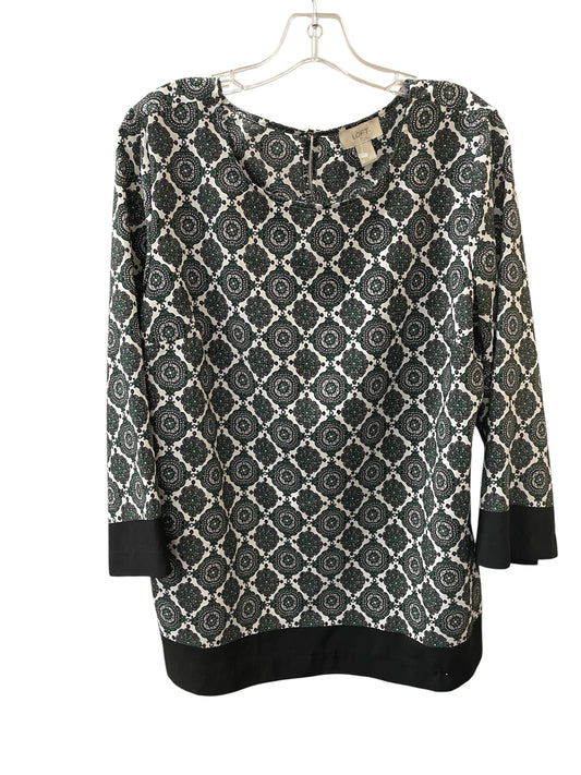Top Ls By Loft In Green, Size:L