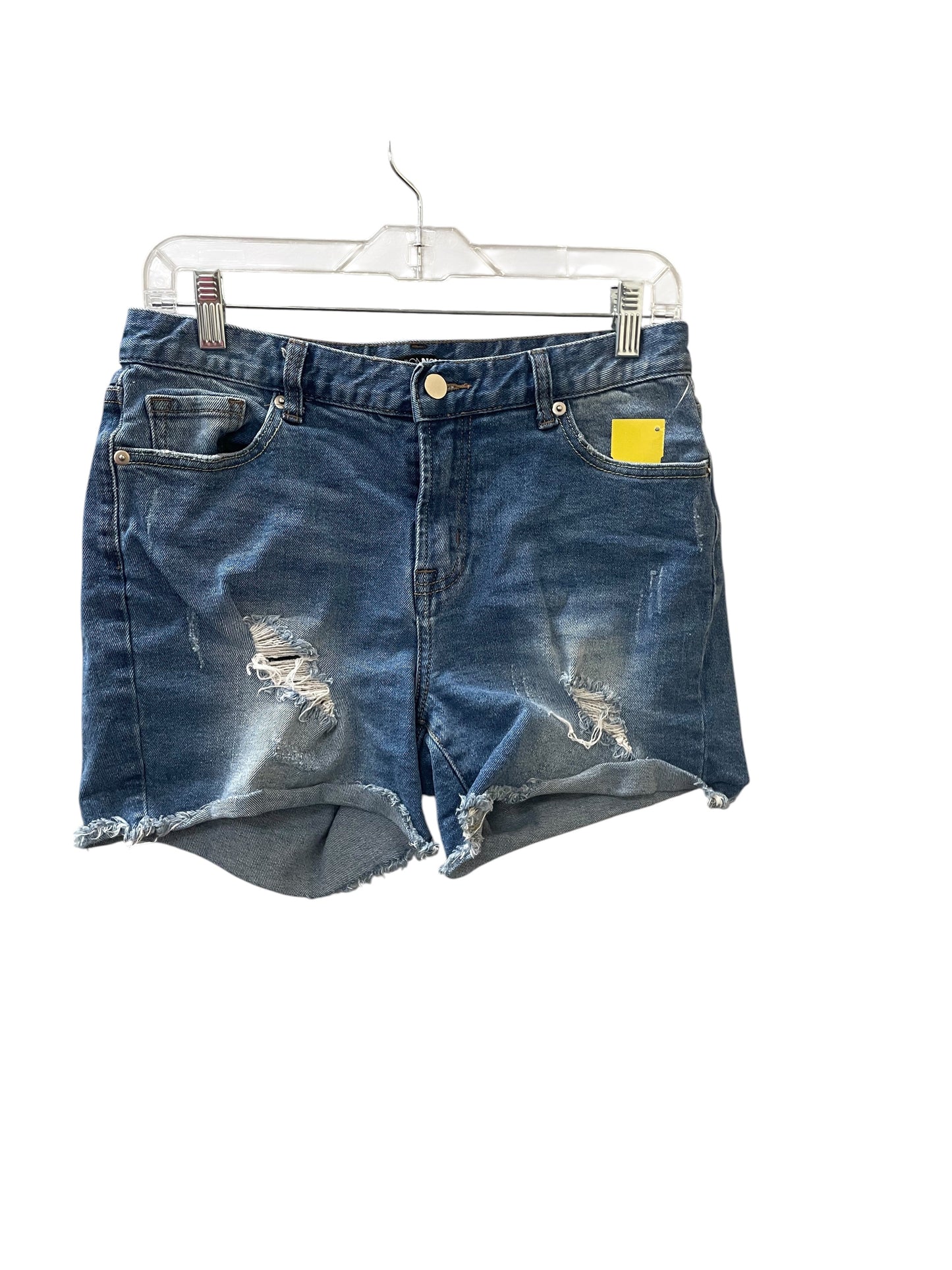 Shorts By Fashion Nova In Blue Denim, Size:6