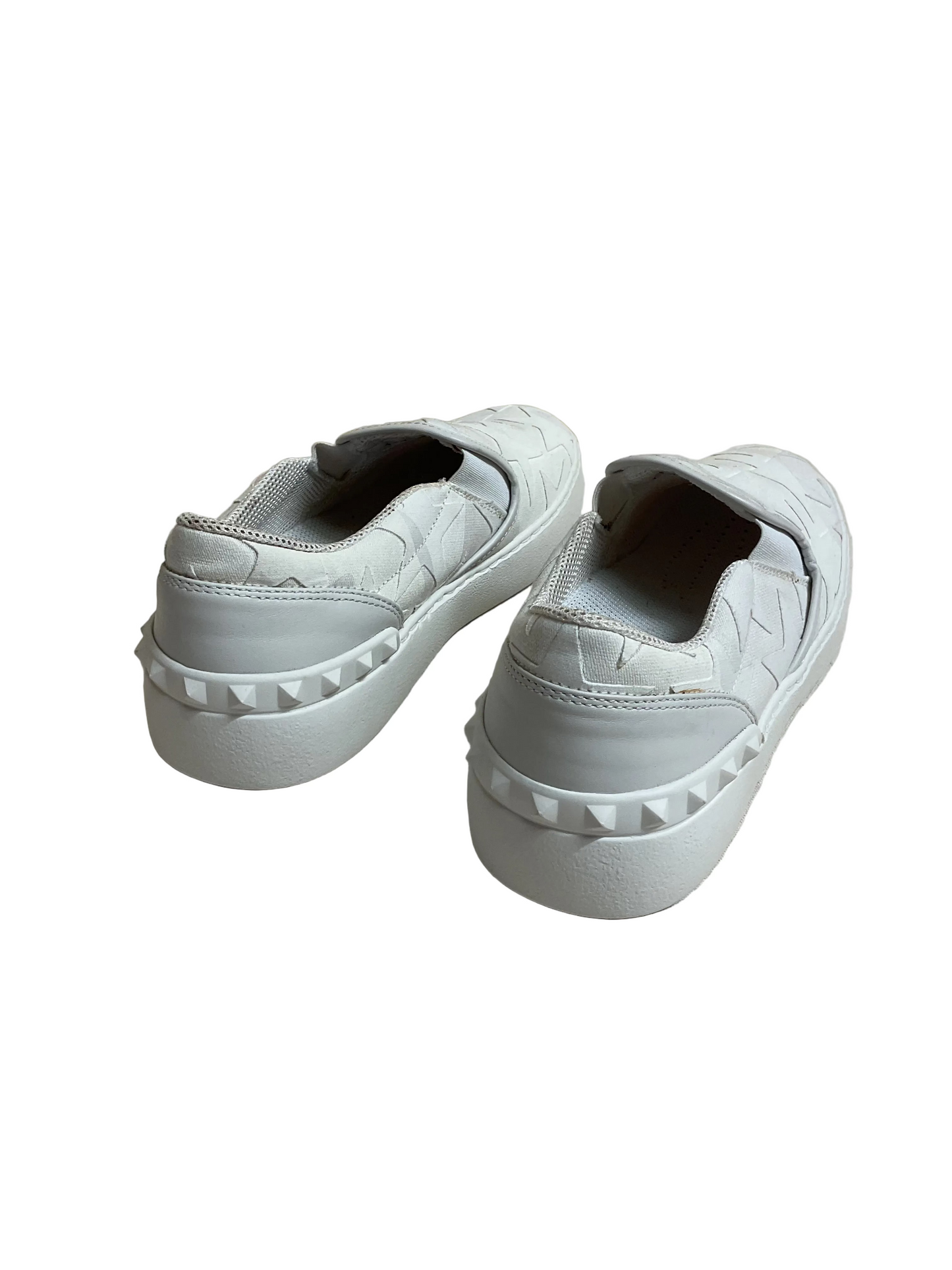 Shoes Designer By Valentino-Garavani In White, Size:5