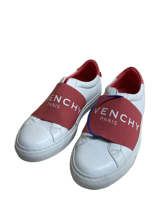 Shoes Luxury Designer By Givenchy In Red & White, Size:5