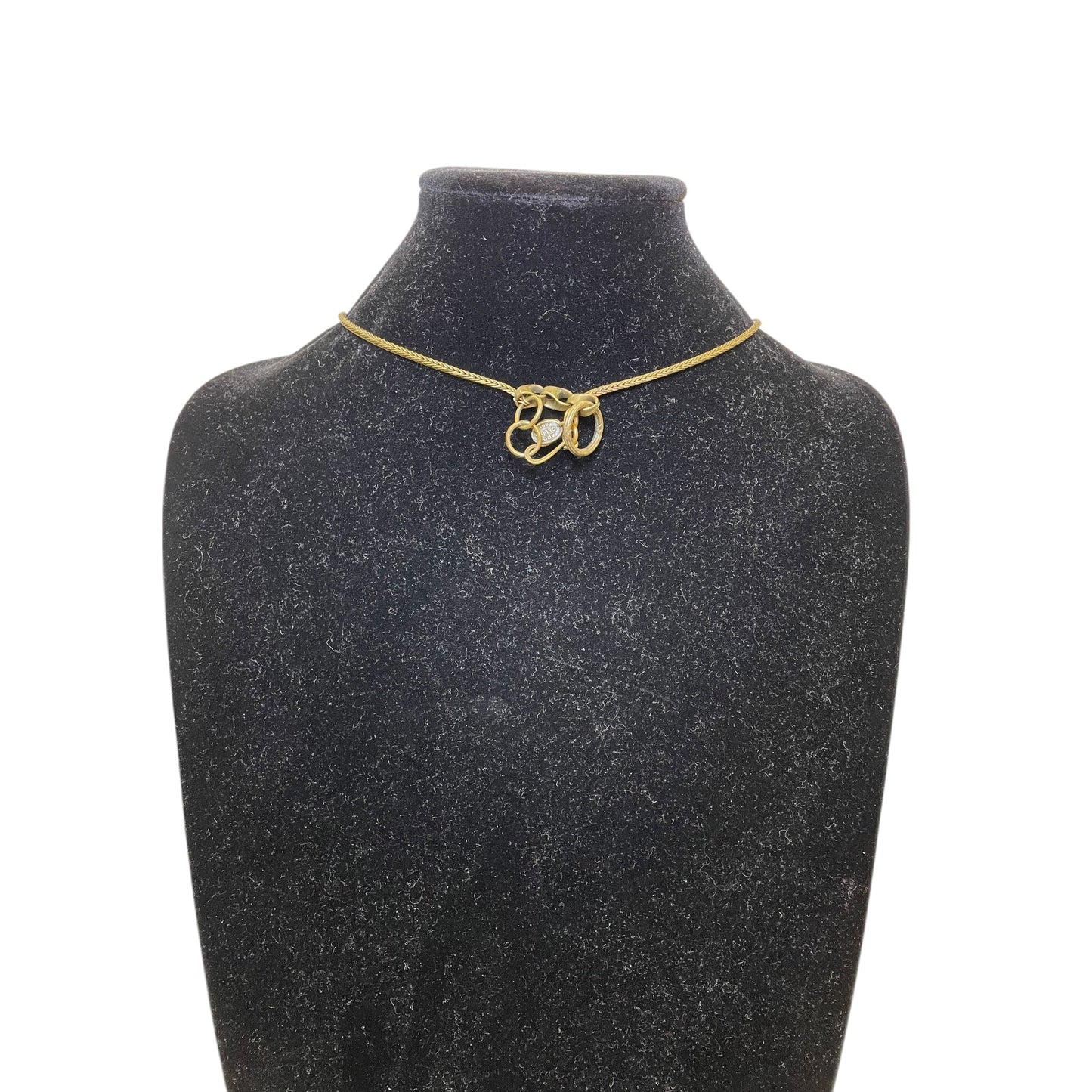 Necklace Statement By Aris Geldis In Blue