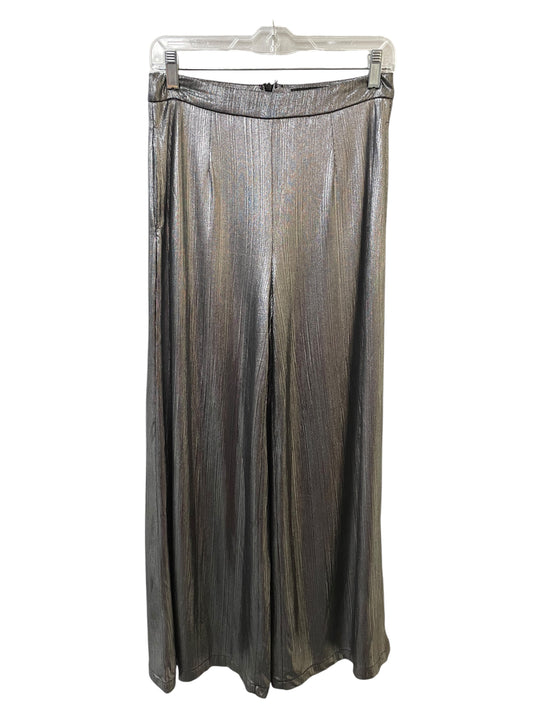 Pants Wide Leg By Lulus In Silver, Size:4