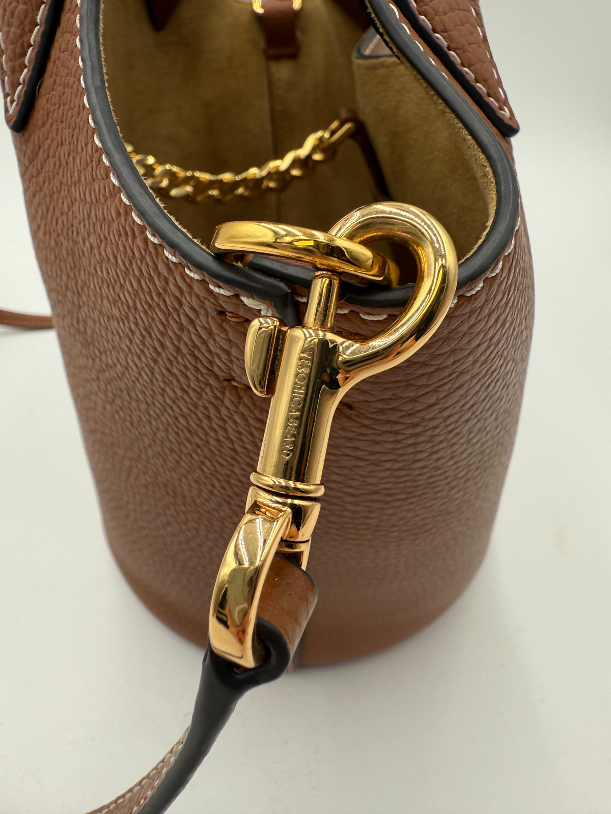 Crossbody Leather By Veronica Beard, Size: Small