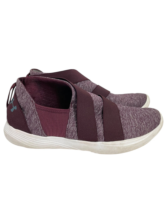 Shoes Athletic By Cme In Maroon, Size:9