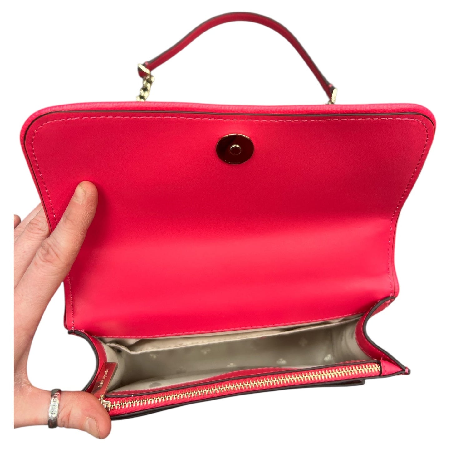 Crossbody Designer By Kate Spade In Pink, Size:Small