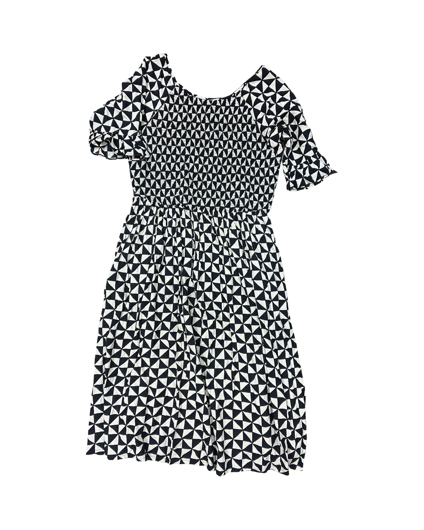 Dress Casual Maxi By Ashley Stewart In Black & Tan, Size:1X