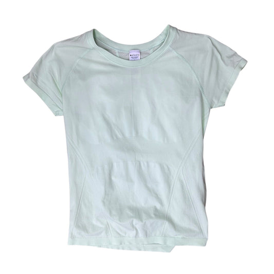 Athletic Top Ss By Athleta In Green, Size:L