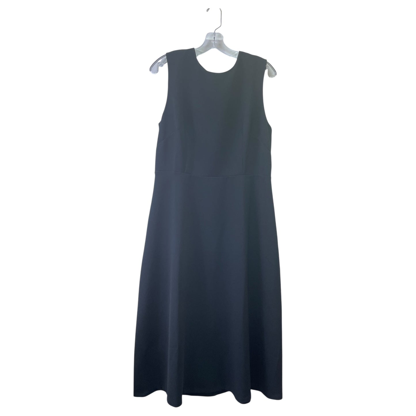 Dress Party Midi By Ann Taylor In Black, Size:L