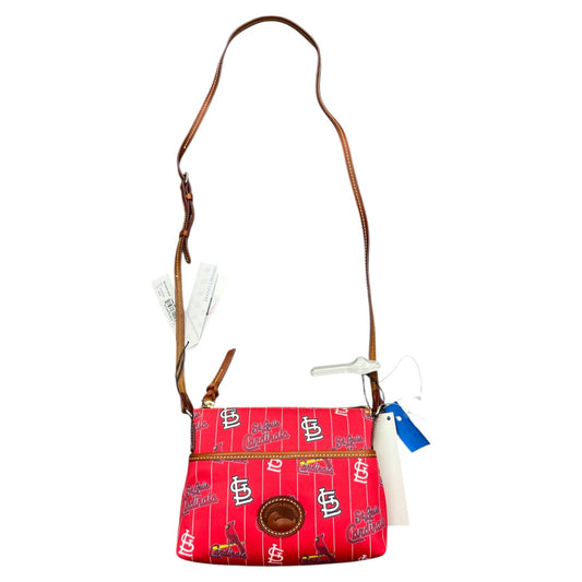 Crossbody Designer By Dooney And Bourke In Red, Size:Small