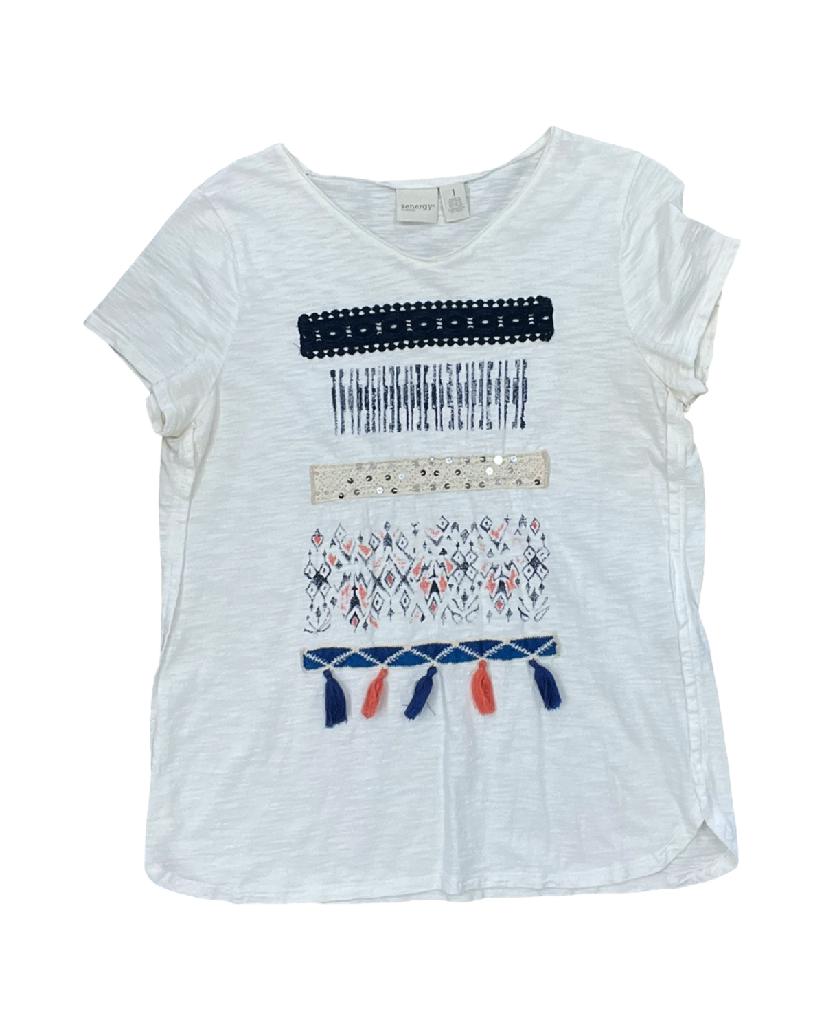 Top Ss By Chicos In White, Size:M