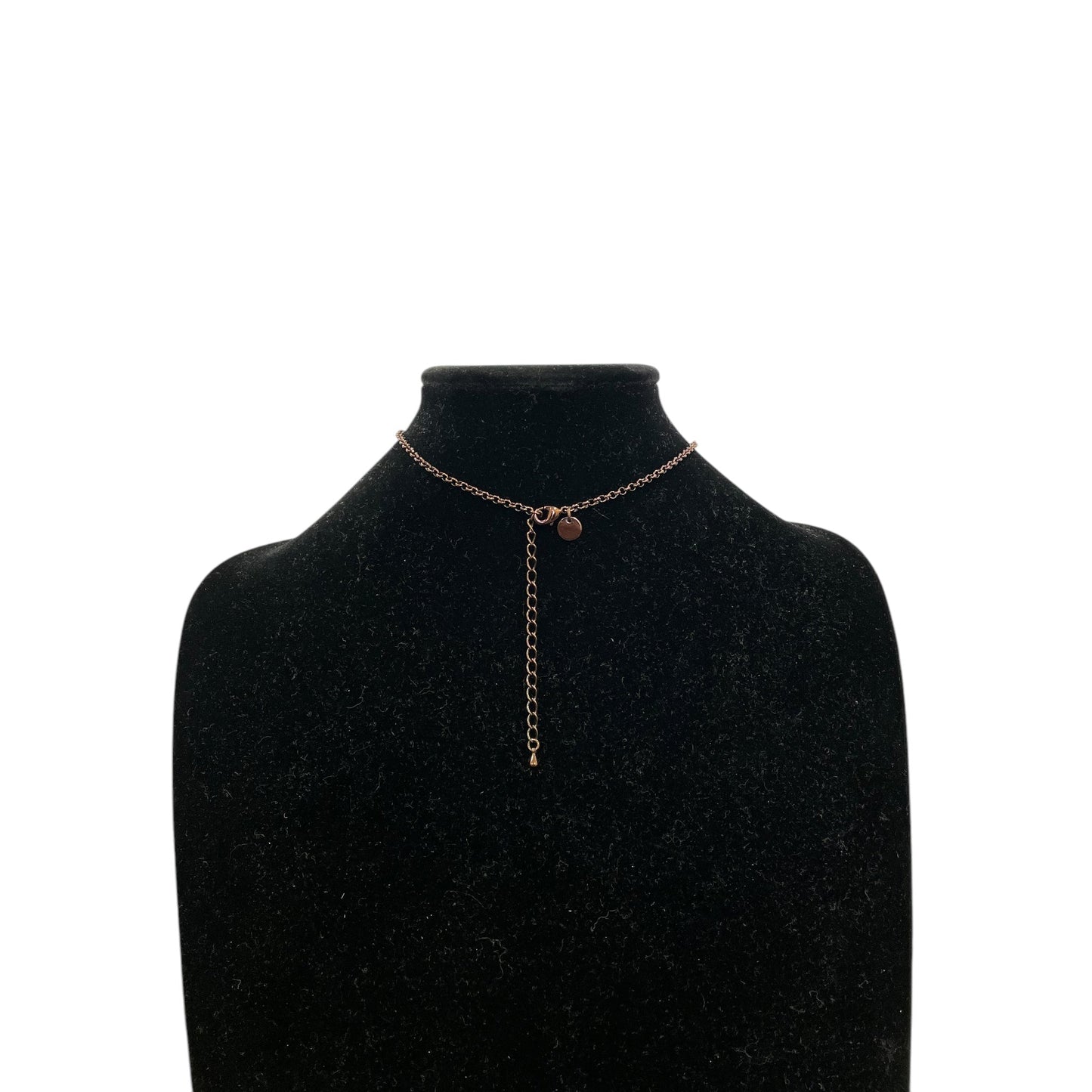 NECKLACE PENDANT by Swarovski Elements In ROSE GOLD