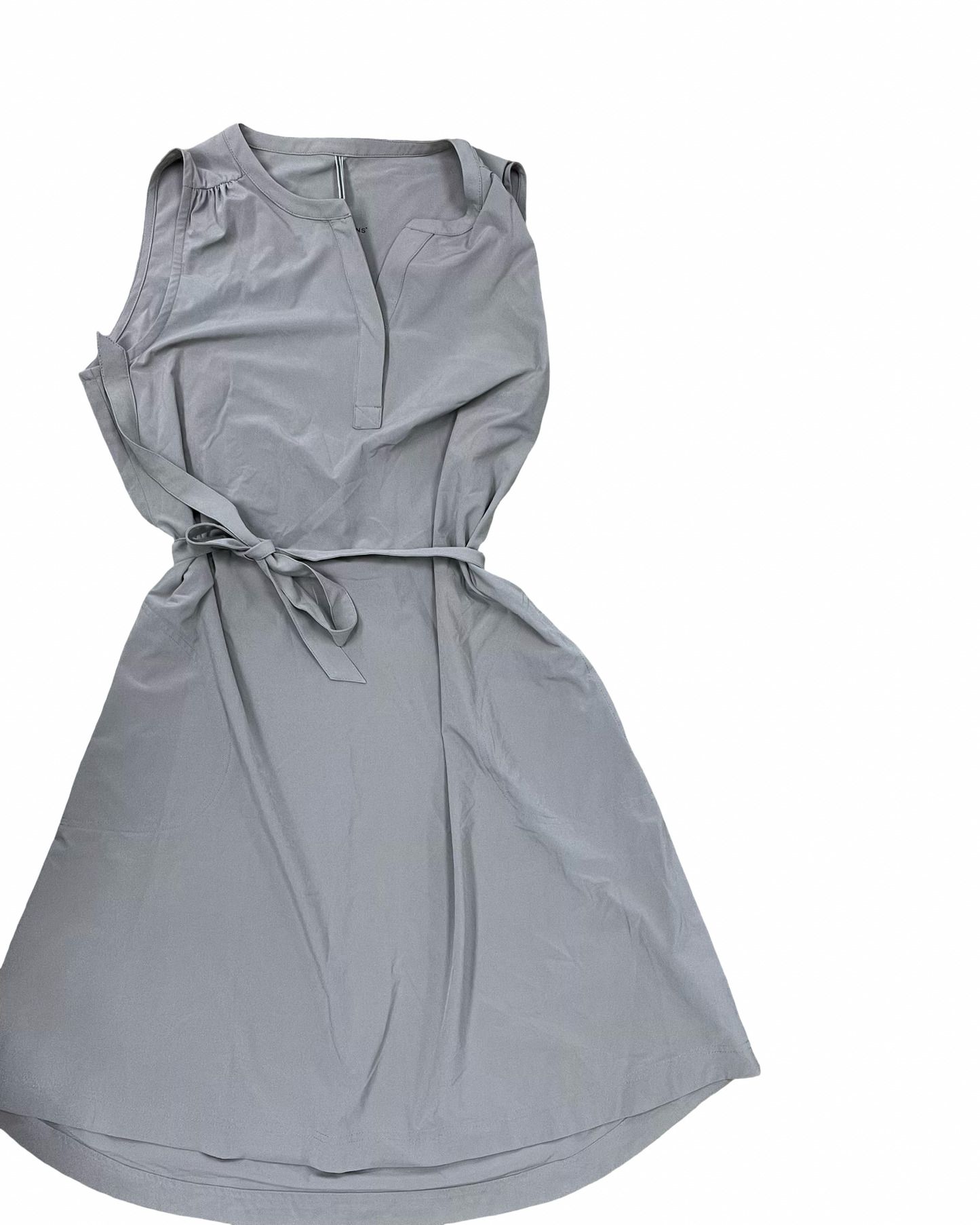 Dress Casual Midi By Royal Robbins In Taupe, Size:L