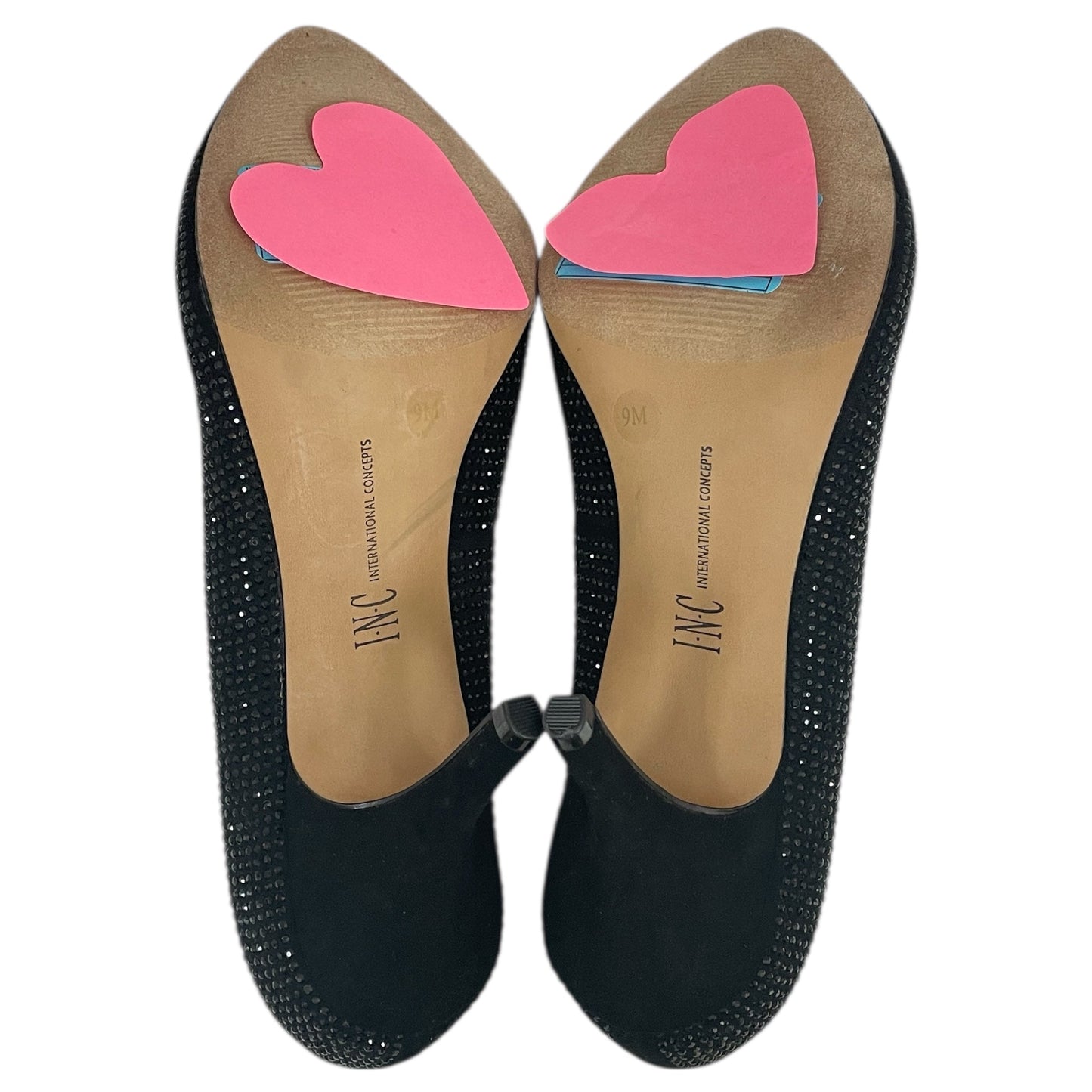 Shoes Heels Platform By Inc In Black, Size:9