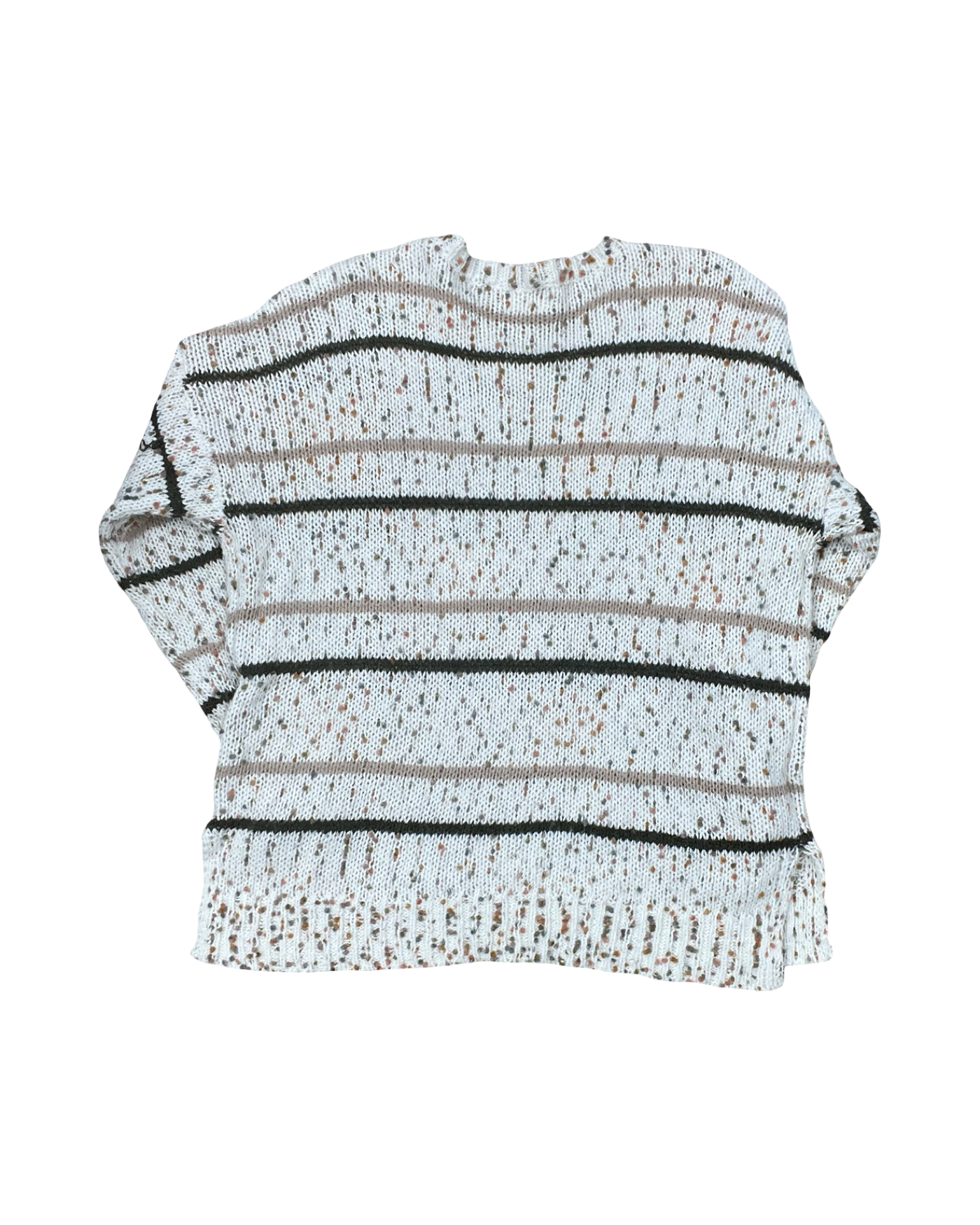 Sweater By Pulse In White, Size:M