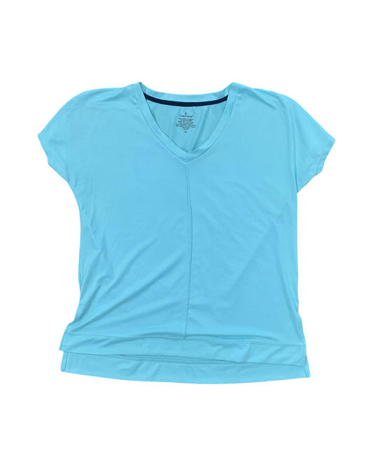 Top Ss By Cuddl Duds In Green, Size:Xs