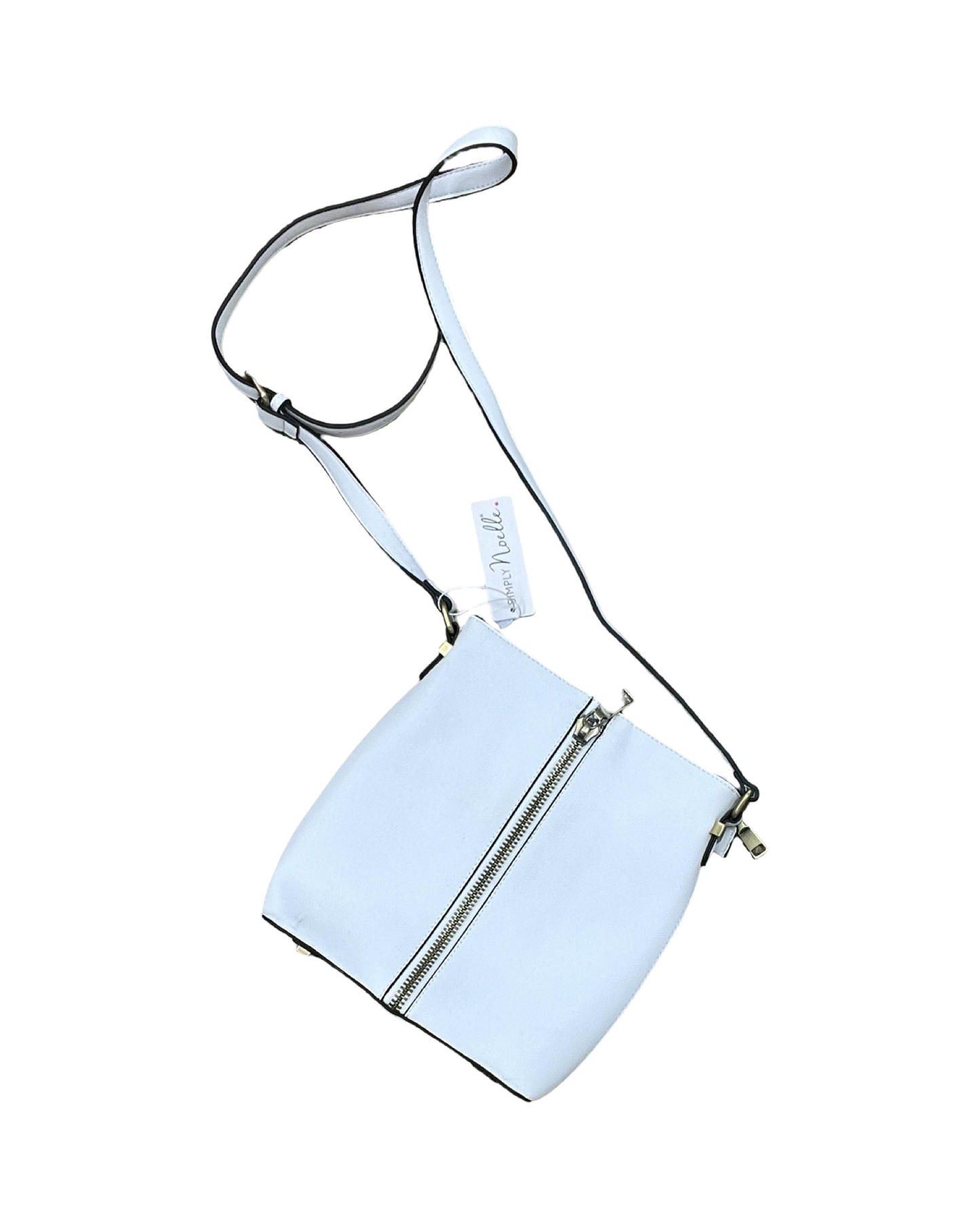 Crossbody By Simply Noelle In White, Size:Medium