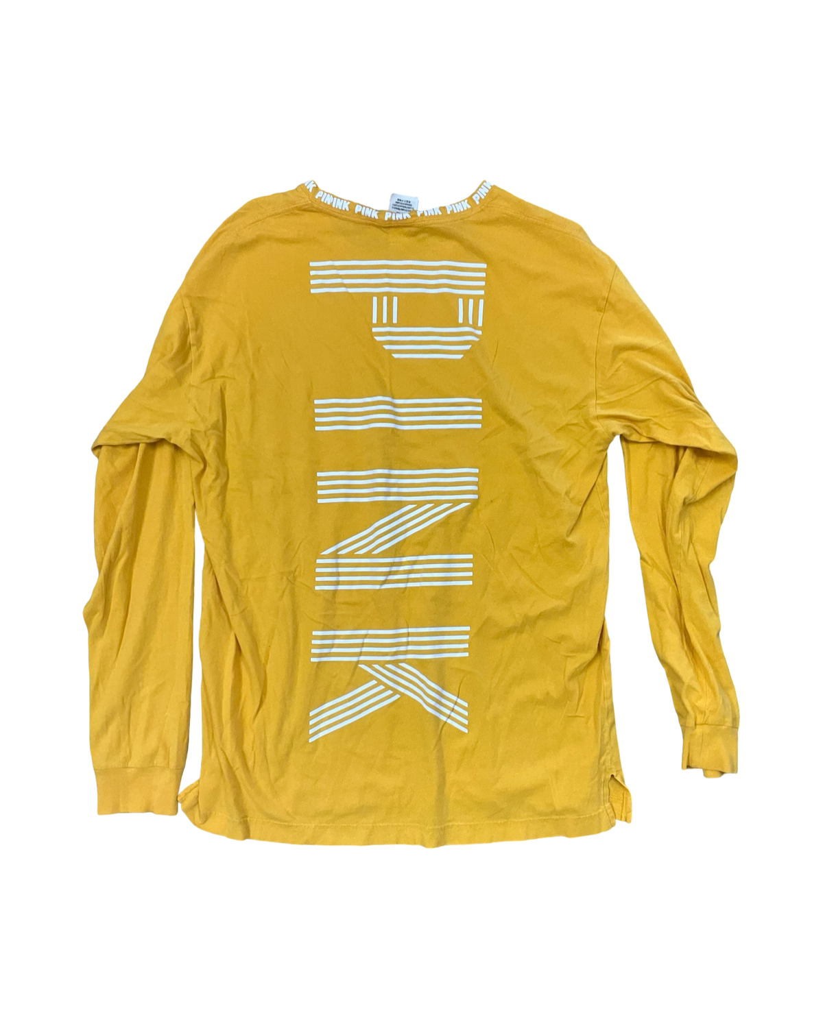 Top Ls By Pink In Yellow, Size:M