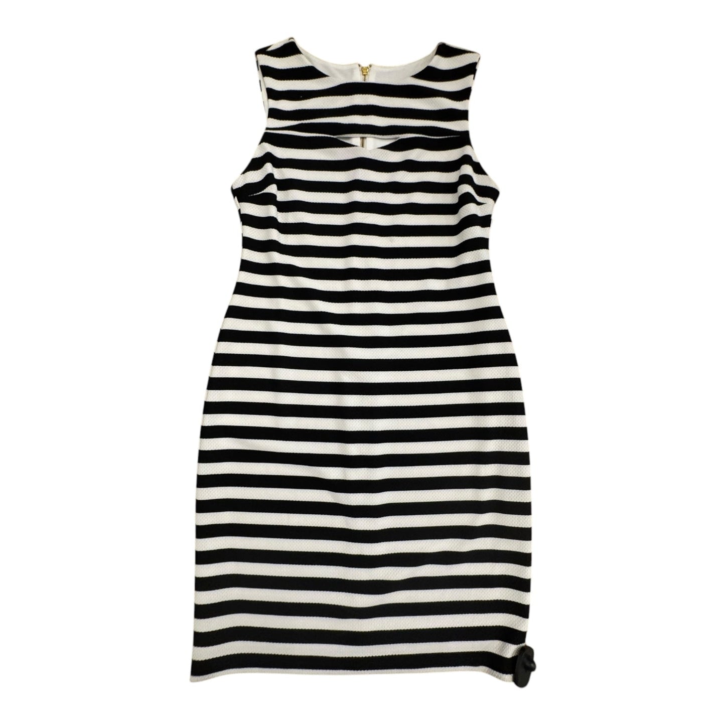 Dress Casual Midi By Bar Iii In Black & White, Size:Xl