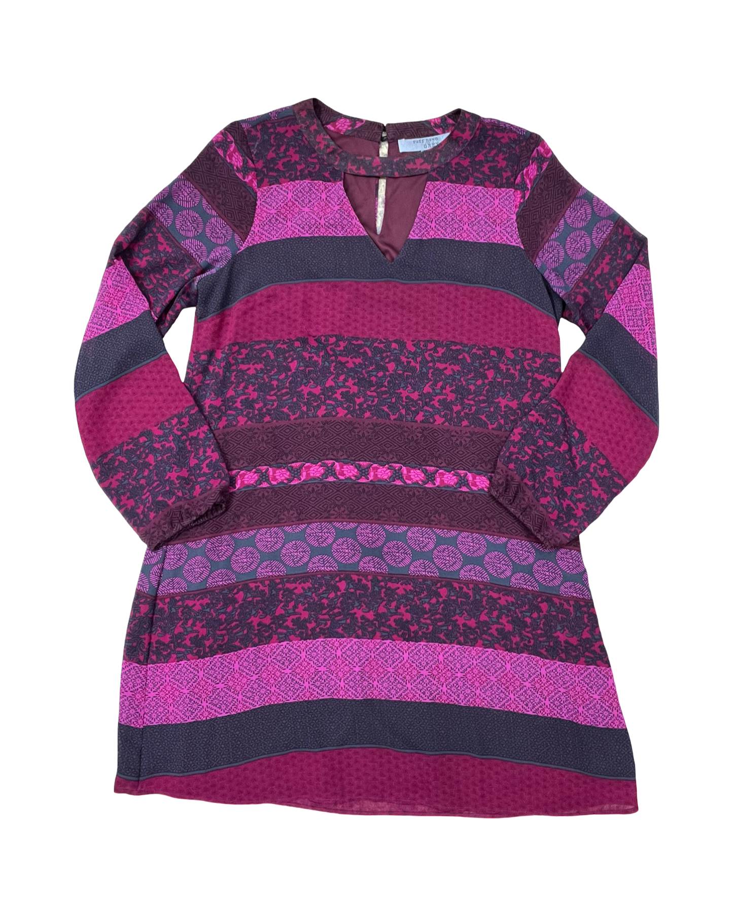 Dress Casual Short By Ruff Hewn In Maroon, Size:S