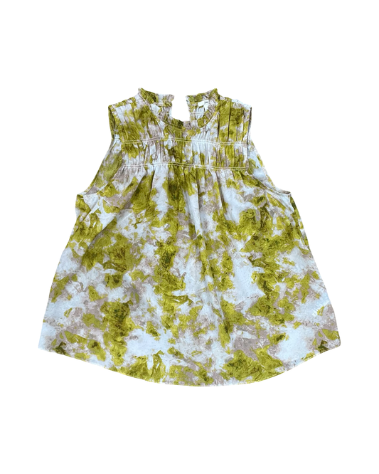Top Sleeveless By Joie In Cream & Green, Size:M