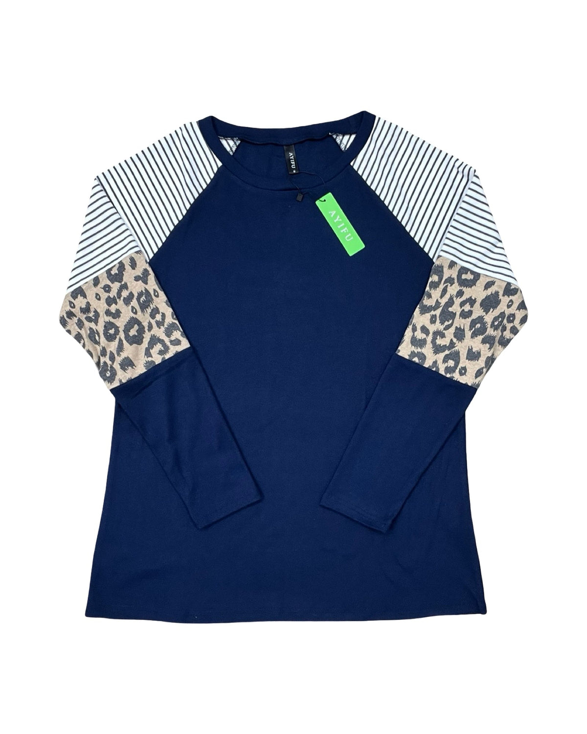 Top Ls By Clothes Mentor In Navy, Size:M