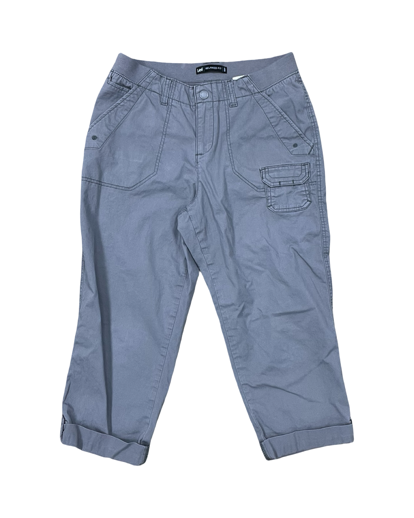 Pants Cargo & Utility By Lee In Grey, Size:6