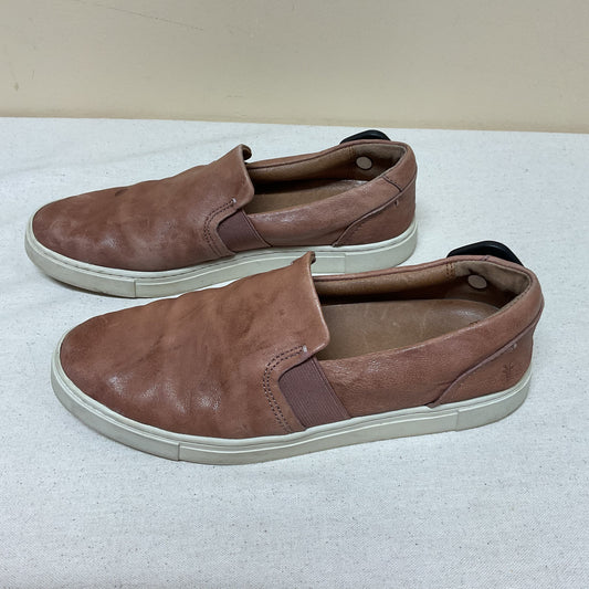 Shoes Designer By Frye In Brown, Size:8.5