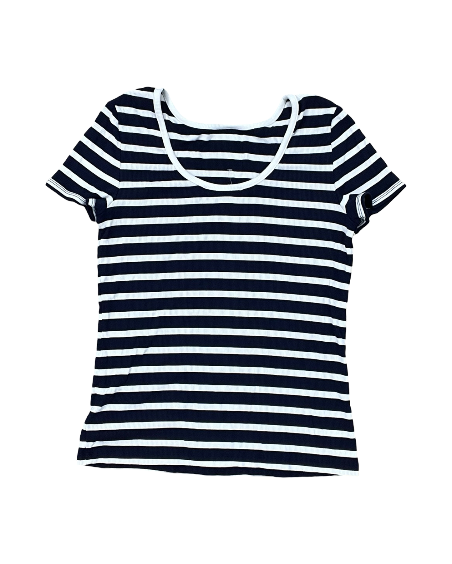 Top Ss By Tahari In Blue & White, Size:M