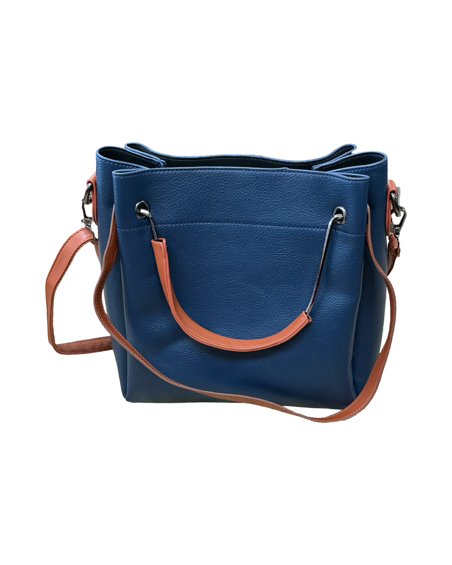 Handbag By Clothes Mentor In Navy, Size:Medium