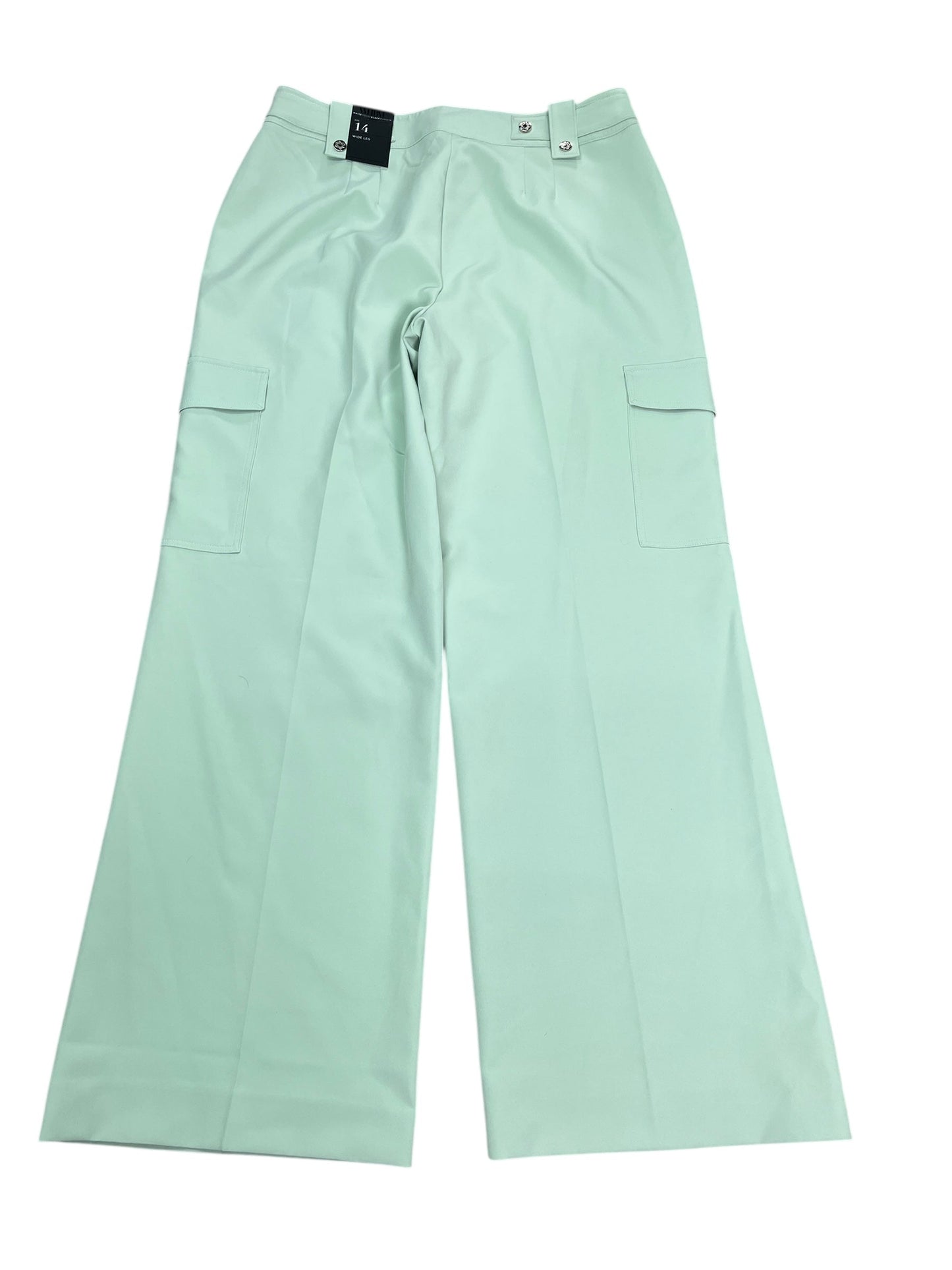 Pants Wide Leg By White House Black Market In Green, Size:Xl