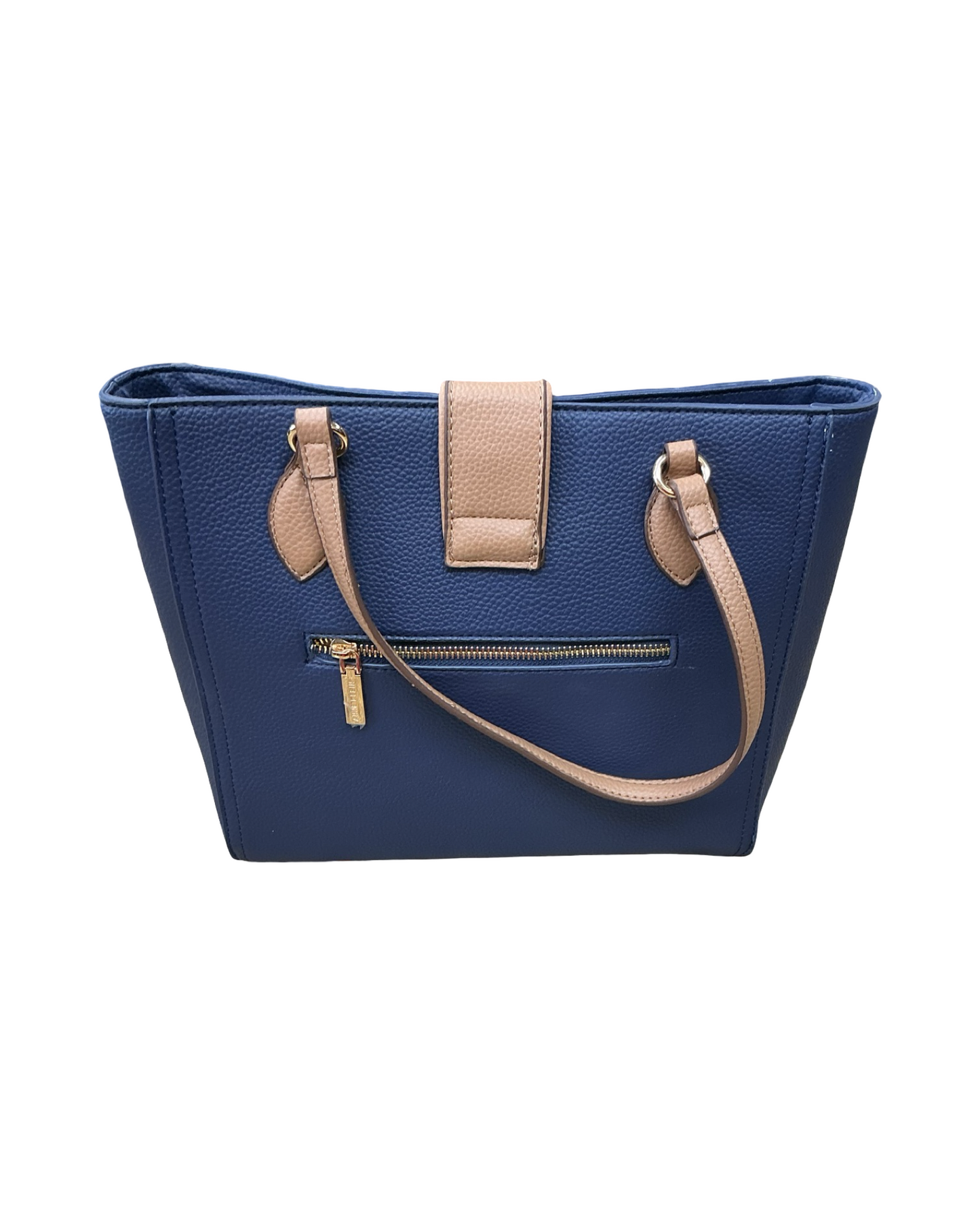 Handbag By Anne Klein In Navy, Size:Medium