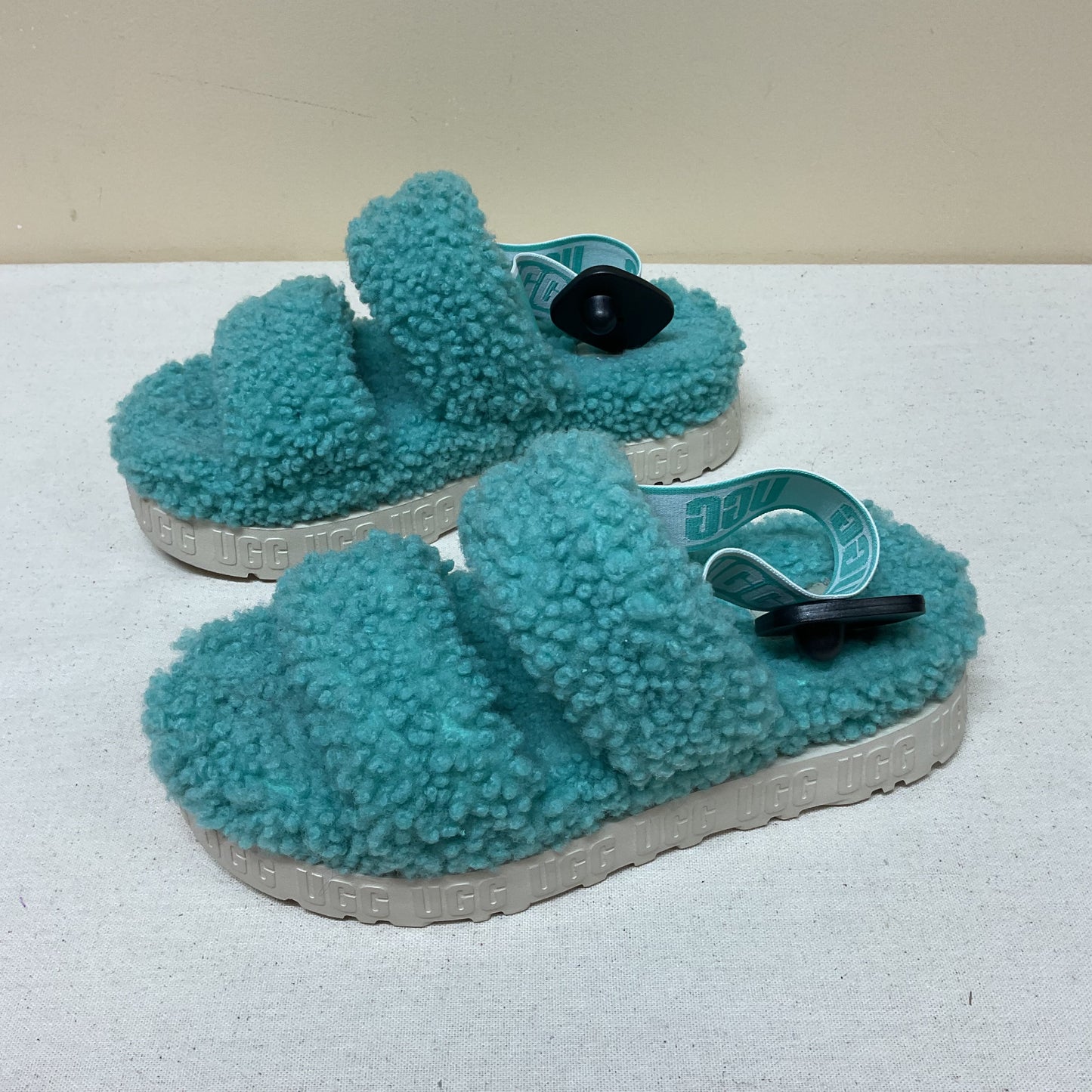 Shoes Designer By Ugg In Teal, Size:8