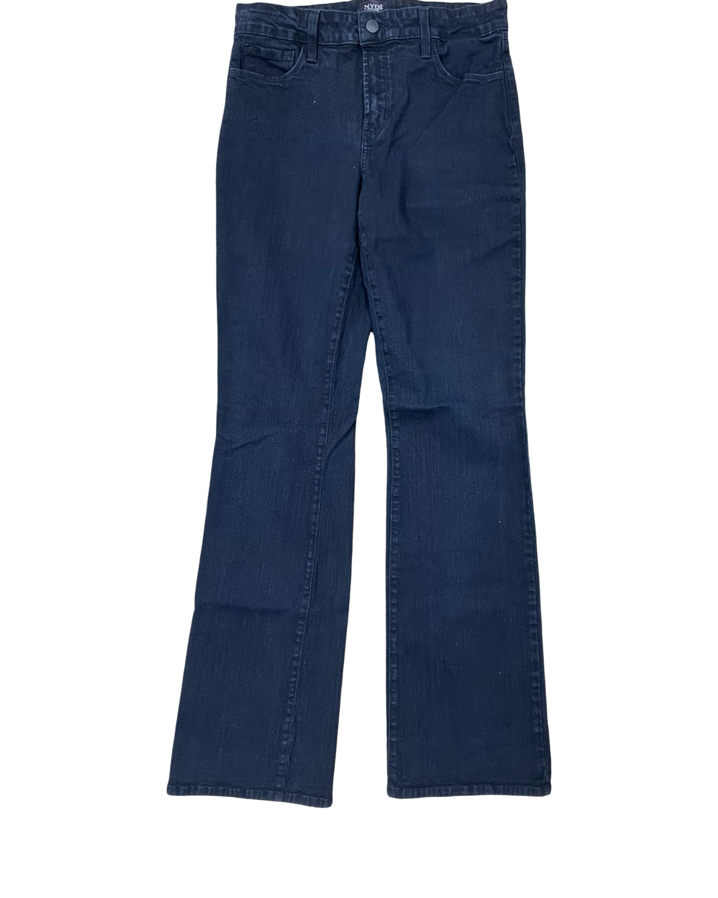 Jeans Boot Cut By Not Your Daughters Jeans In Black Denim, Size:8