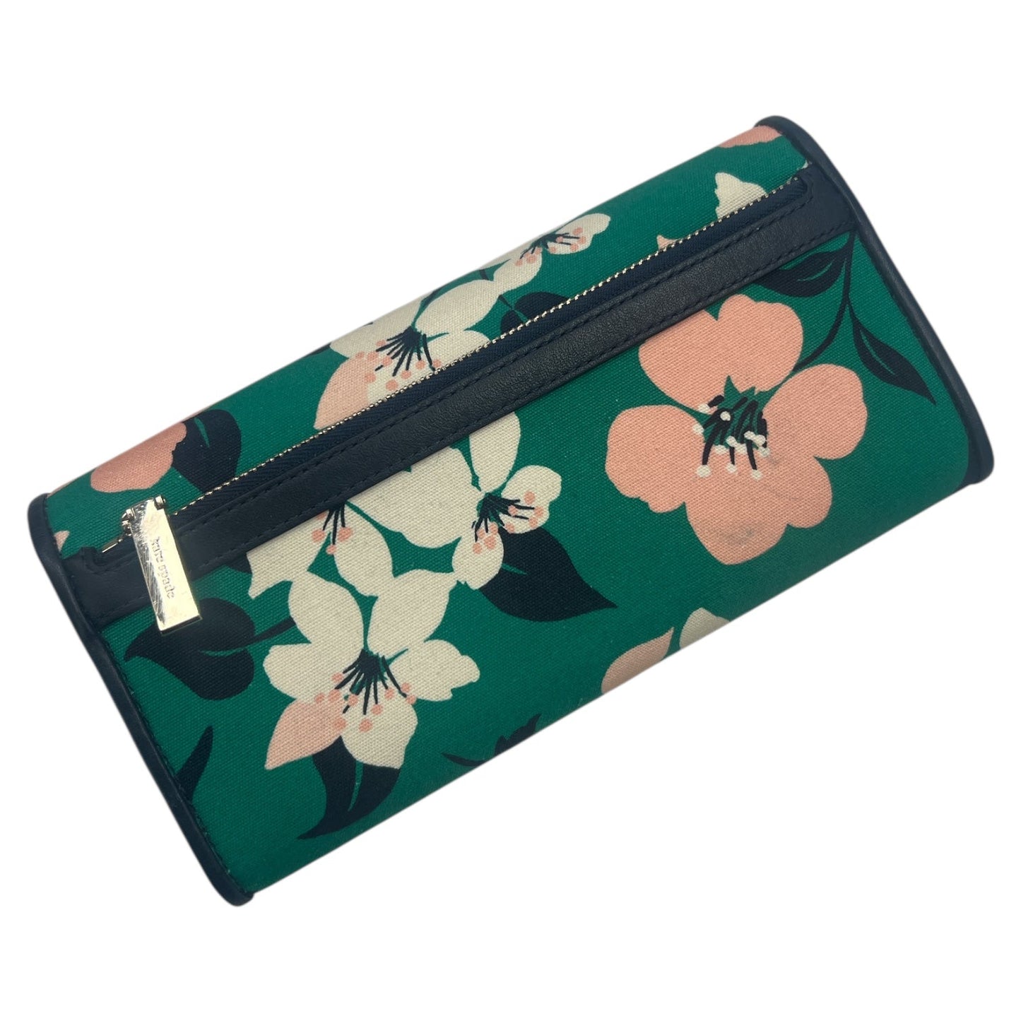 Wallet Designer By Kate Spade In Floral Print, Size:Large
