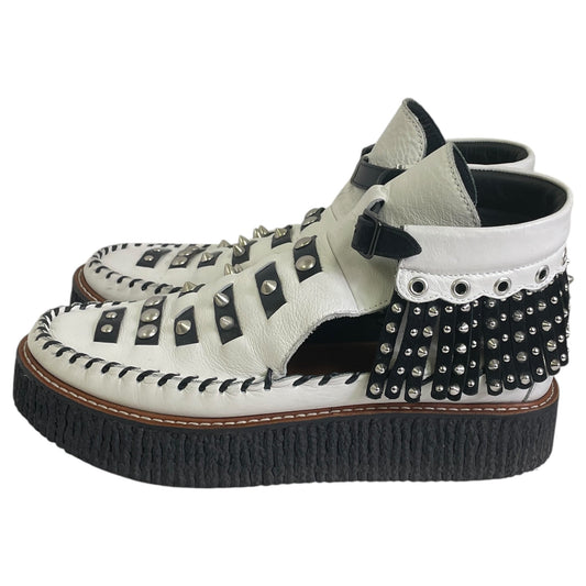 Shoes Designer By Coach In White, Size:10