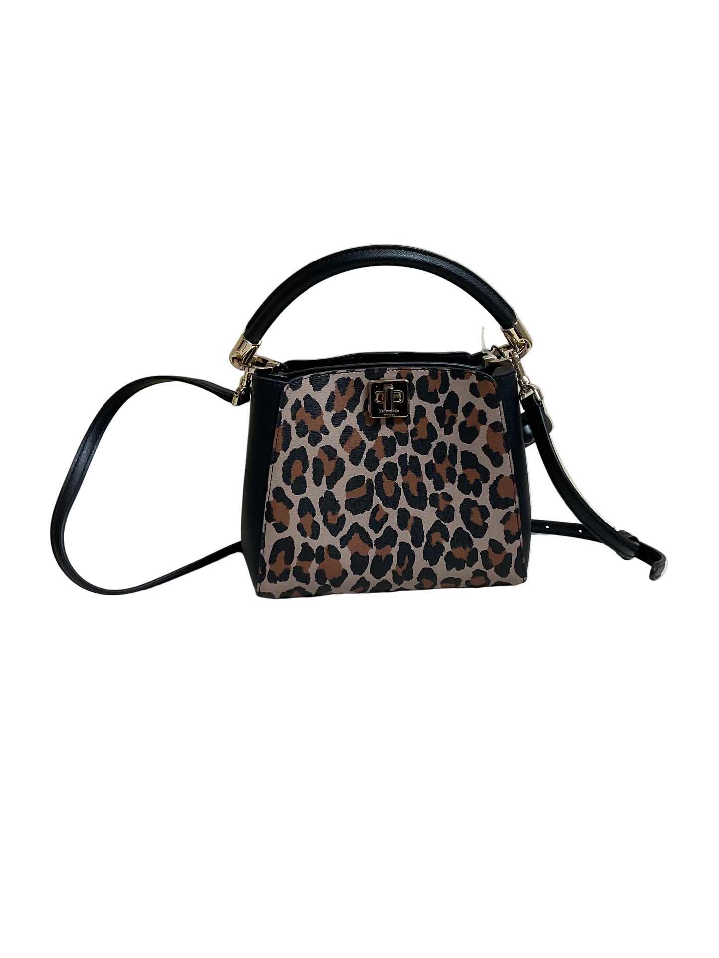 Crossbody Designer By Kate Spade In Animal Print, Size:Small