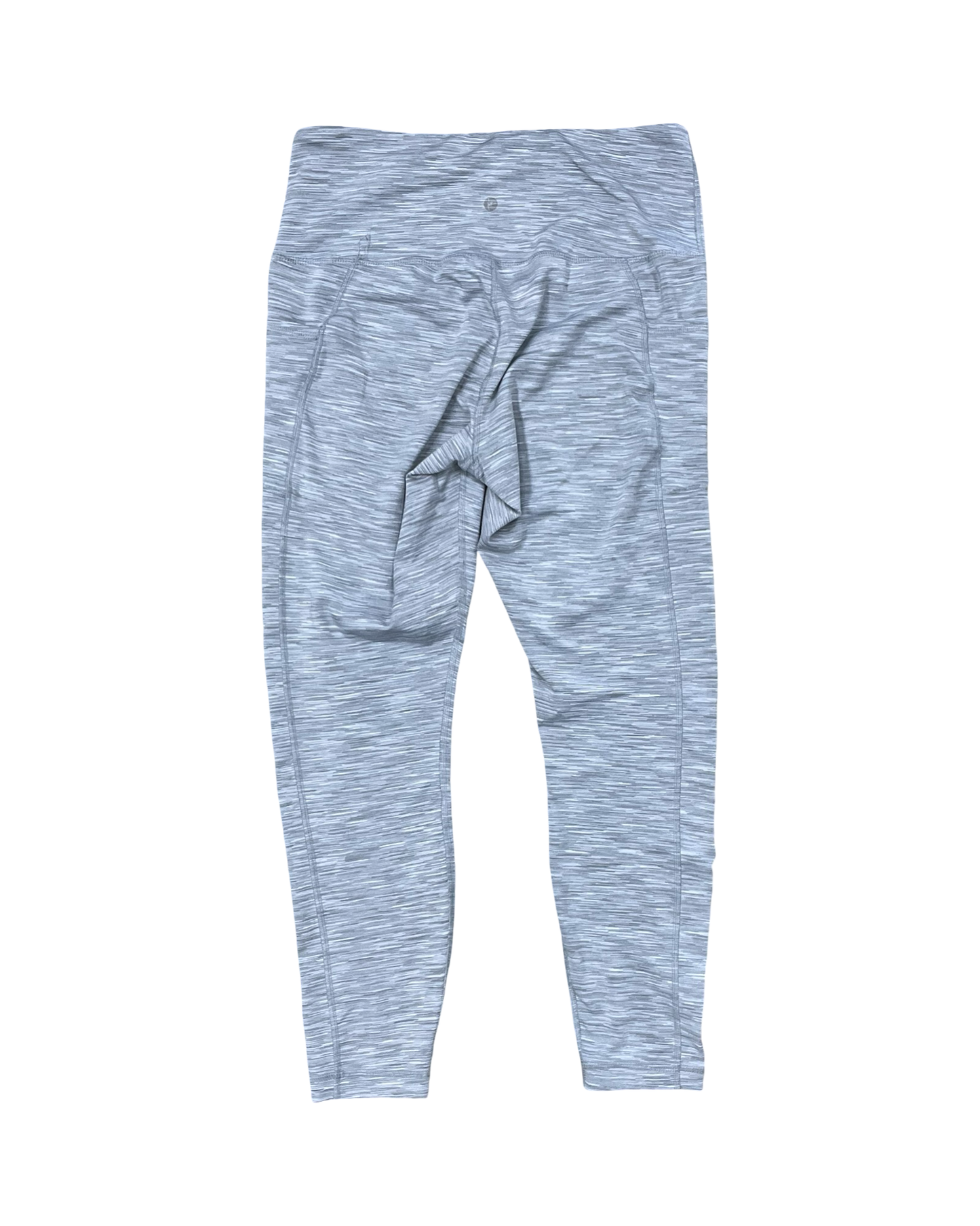 Athletic Leggings By 90 Degrees By Reflex In Grey, Size:L