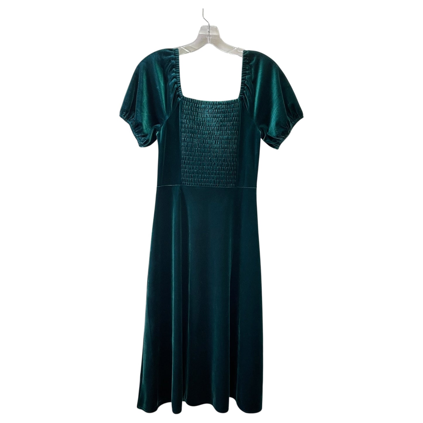 Dress Casual Midi By Loft In Green, Size:Sp