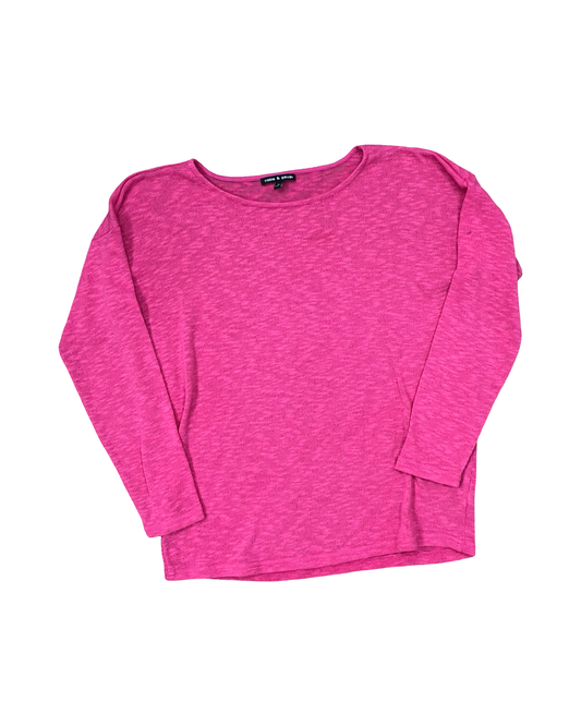 Sweater By Cable And Gauge In Pink, Size:M