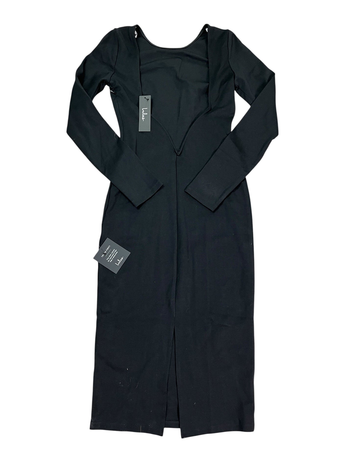 Dress Party Long By Lulus In Black, Size:M