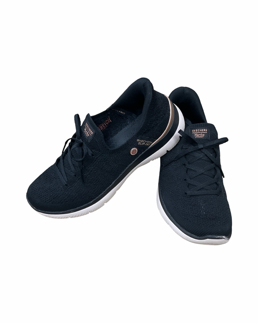 Shoes Sneakers By Skechers In Black, Size:9.5