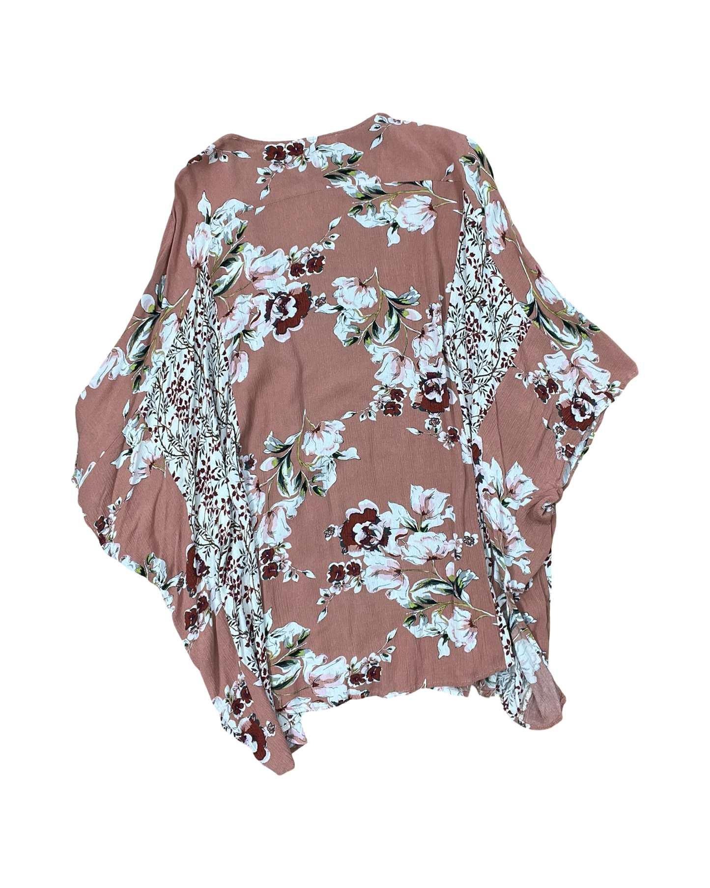 Cardigan By Umgee In Orange & White, Size:1X