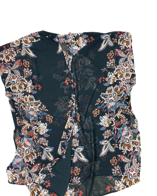 Cardigan By Maurices In Black, Size:1X